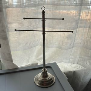 Pottery Barn necklace and bracelet organizer